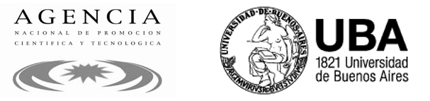 Agencia Nacional de Promoción Científica y Tecnológica · Universidad de Buenos Aires
